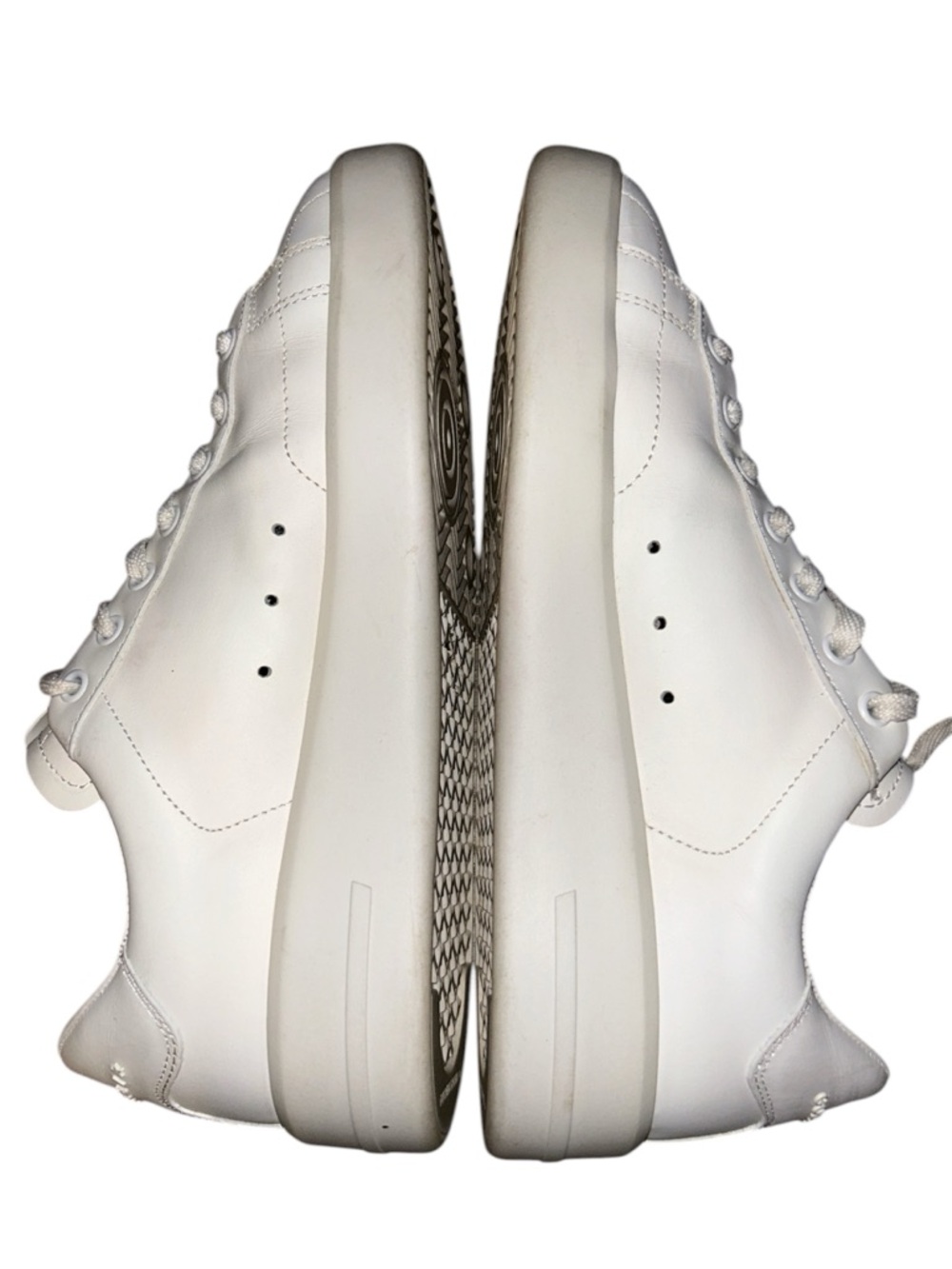 Women’s Purestar in white leather with silver Swarovski crystal star Size 41 - Picture 6 of 14